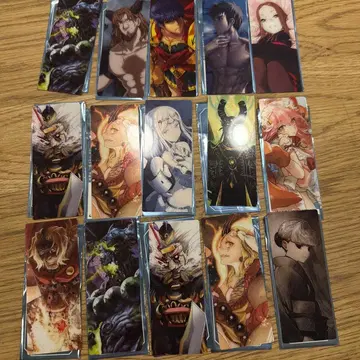 최종 재림전 리큐 편성 화면풍 카드 15장