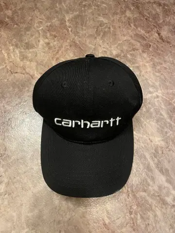 carhartt 블랙 야구 모자 조정 가능