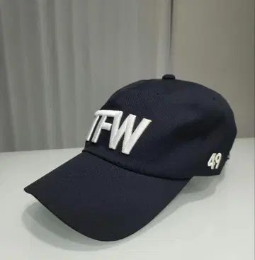 TFW 자수 캡 네이비 49 시착만 한 상품