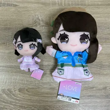 =LOVE 이코러브 오타니 에미리 퍼펫 봉제 인형 모리 판타지 2점