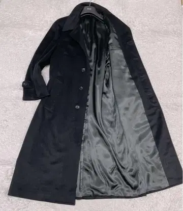 새상품급 최고급 캐시미어 100% 아르마니 콜레치오니 롱 스텐카라 코트