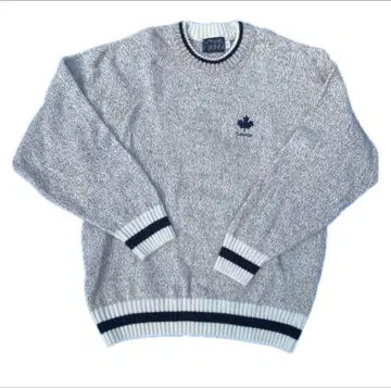 새상품급 수입 그레이 니트 스웨터