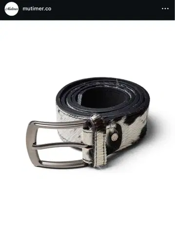 Mutimer 가죽 벨트 COWHIDE BELT