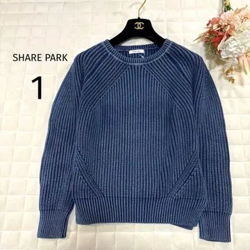 SHARE PARK 스웨터 니트 1 S 온워드 카시야마 크루넥