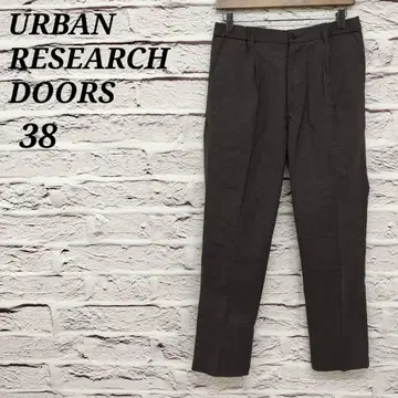 어반 리서치 도어스 [ 38 ] 앵클 팬츠 센터 프레스 그레이