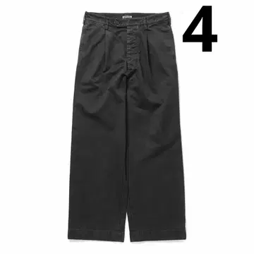 오라리 ProductDyedFinxChinoOneTuckPants