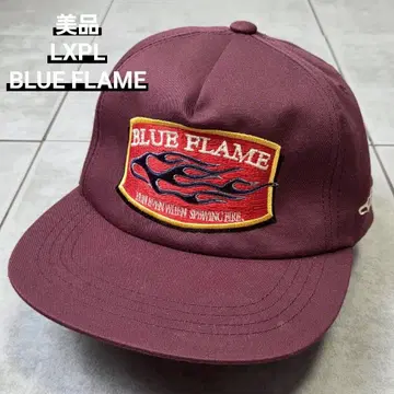 새상품급 LXPL BLUE FLAME 트래커 캡 와펜