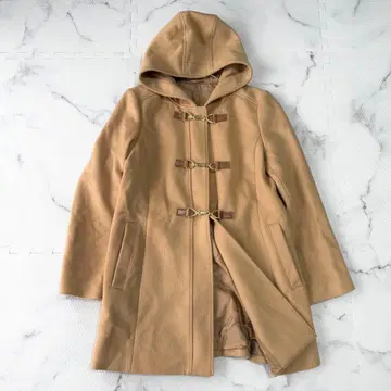 새상품급 아나이 ANAYI 롱 코트 카멜 M