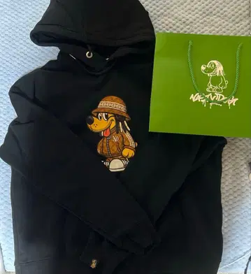 Nasty Dog 블랙 후드티 XL