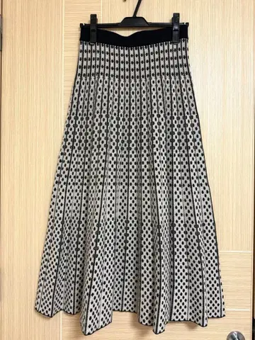 그레디 브릴리언트 스커트 롱 스커트 플리츠 스커트