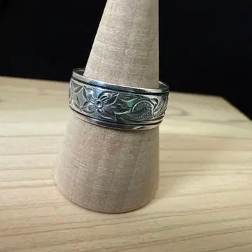 실버 925 조각 반지 하와이안 주얼리 일본 사이즈 15호