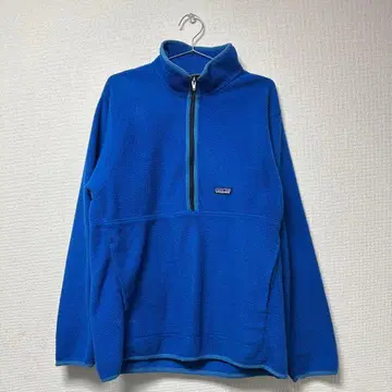 patagonia 플리스 하프 지퍼 파랑