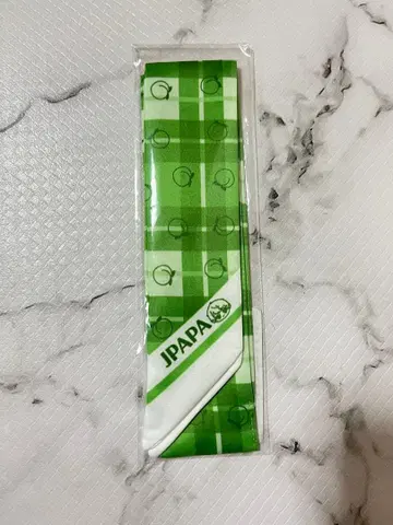 컬러풀 피치 리본 스카프 쟈파파