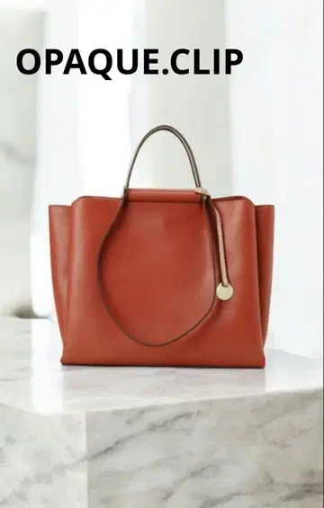 OPAQUE.CLIP 2WAY 사양 A4 사이즈 도트 백