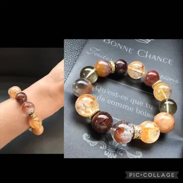 가을 컬러 MIX 팔찌 16cm