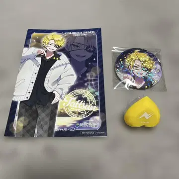 컬러풀피치 토부 동물공원 링라이트 캔뱃지 엽서 타츠운