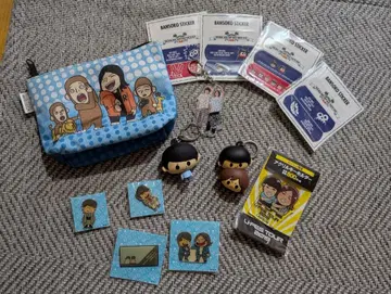 물웅덩이 본드 굿즈 묶음 판매