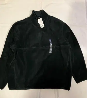 유니클로 남성용 플리스 하프 지퍼 풀오버(긴팔) 사이즈 XXL