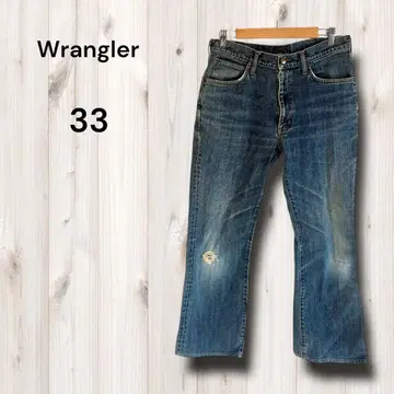 랭글러 데님 팬츠 청바지 스트레이트 캐주얼 스트레이트 M