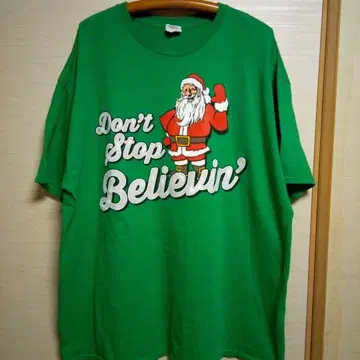 Don't Stop Believin' 산타 T셔츠