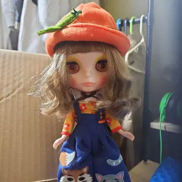 네오 브라이스 인형 본체 호박 모자