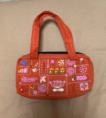 오사카 간사이 박람회 베트남관 자수 백 파우치