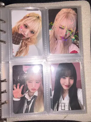 IVE 리즈 트레이딩 카드 묶음 판매