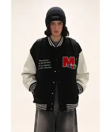 MASONPRINCE 바시티 자켓