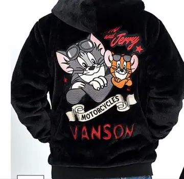 VANSON 톰과 제리 후드티 자수 가격 협의