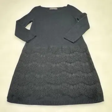 Jewel Changes 주얼 체인지즈 니트 원피스 블랙 실버