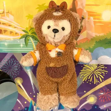 가을의 모험 인형 배지 더피 디즈니