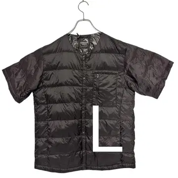 세탁 가능한 퓨전 다운 하프 자켓 인기 컬러 블랙 미사용 새상품