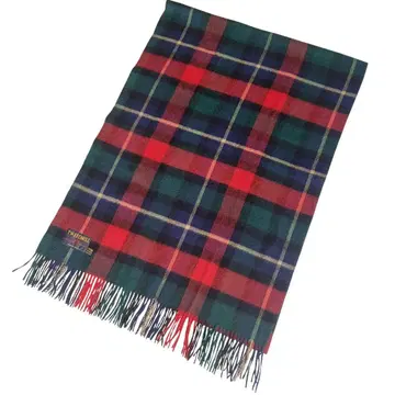 TWEEDMILL 트위드밀 대형 스톨 영국제 퓨어 울 체크 무늬