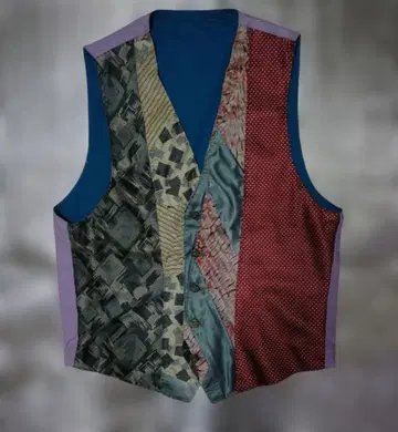손바느질 베스트 (넥타이 리메이크 리버서블)