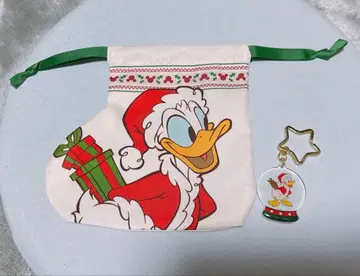 디즈니 스토어 크리스마스 도날드 시크릿 복조리 키링 세트