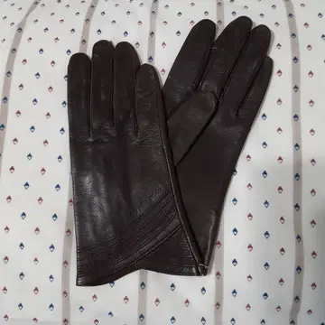 미라 션 다크 브라운 다크 브라운 가죽 장갑