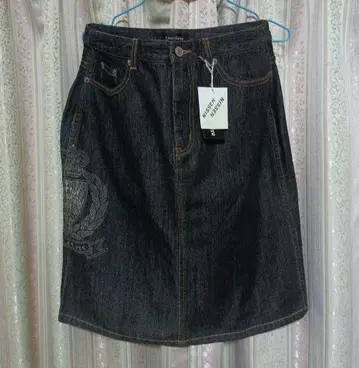 여성용 데님 타이트 스커트 XL 사이즈 택 포함 미사용품