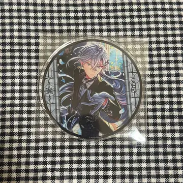 악마 집사와 검은 고양이 아쿠네코 시로 그라테 아크릴 코스터