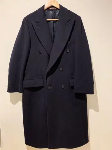 잉글랜드제 vintage 더블 체스터 코트