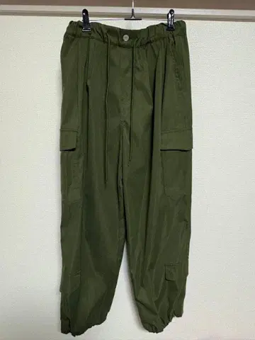 카고 팬츠 올리브 그린