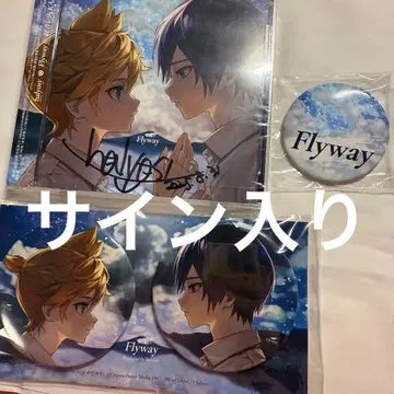 보컬로이드 halyosy Flyway 카가미네 렌 KAITO CD 캔뱃지