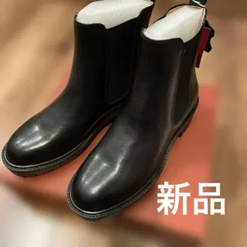 프라고나르 FRAGONARD 사이드 고어 부츠 블랙 천연 가죽