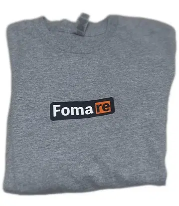 FOMARE hub 롱 슬리브 티셔츠 그레이