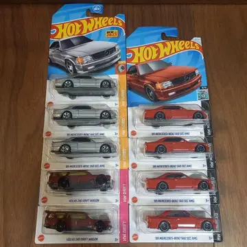 핫휠 89 벤츠 560 SEC AMG 묶음 판매
