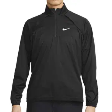나이키 하프 지퍼 1/2 지퍼 아우터 자켓 DR5294 블랙