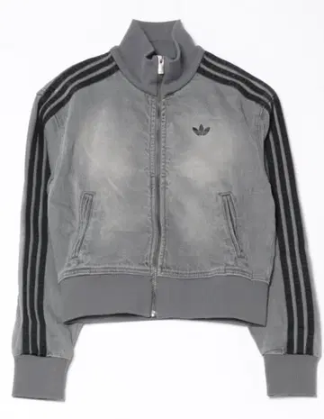 adidas 아디컬러 데님 트랙탑 그레이 L