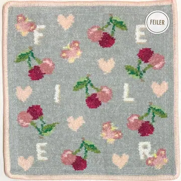 페이러 타월 손수건 키프 스마일링 체리