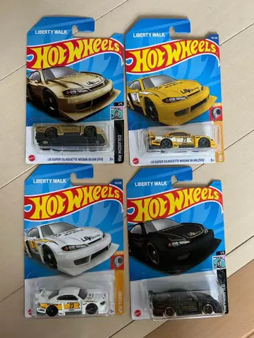 핫휠 닛산 실비아 S15 리버티 워크 4종 세트 미개봉품