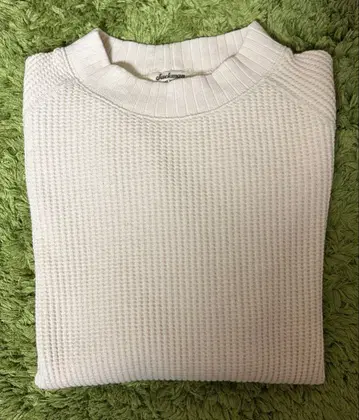 Jackman 와플 미드 넥 XL 사이즈