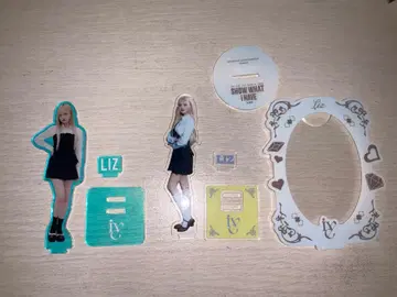 IVE 리즈 아크릴 스탠드 트레이딩 카드 세트